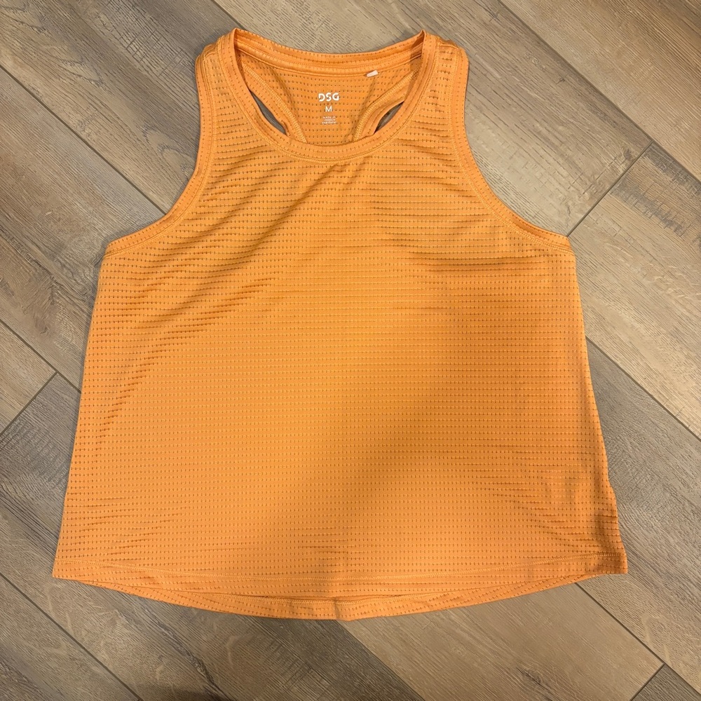 DSG Vibrant Orange Workout Tank